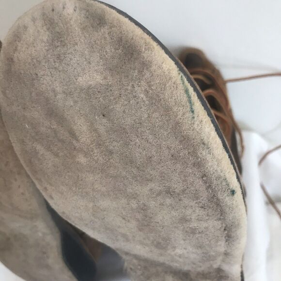 Danner River Gripper Felt Bottom Wading Fishing Boots Leather Mesh Men 6 M Brown - Picture 10 of 13